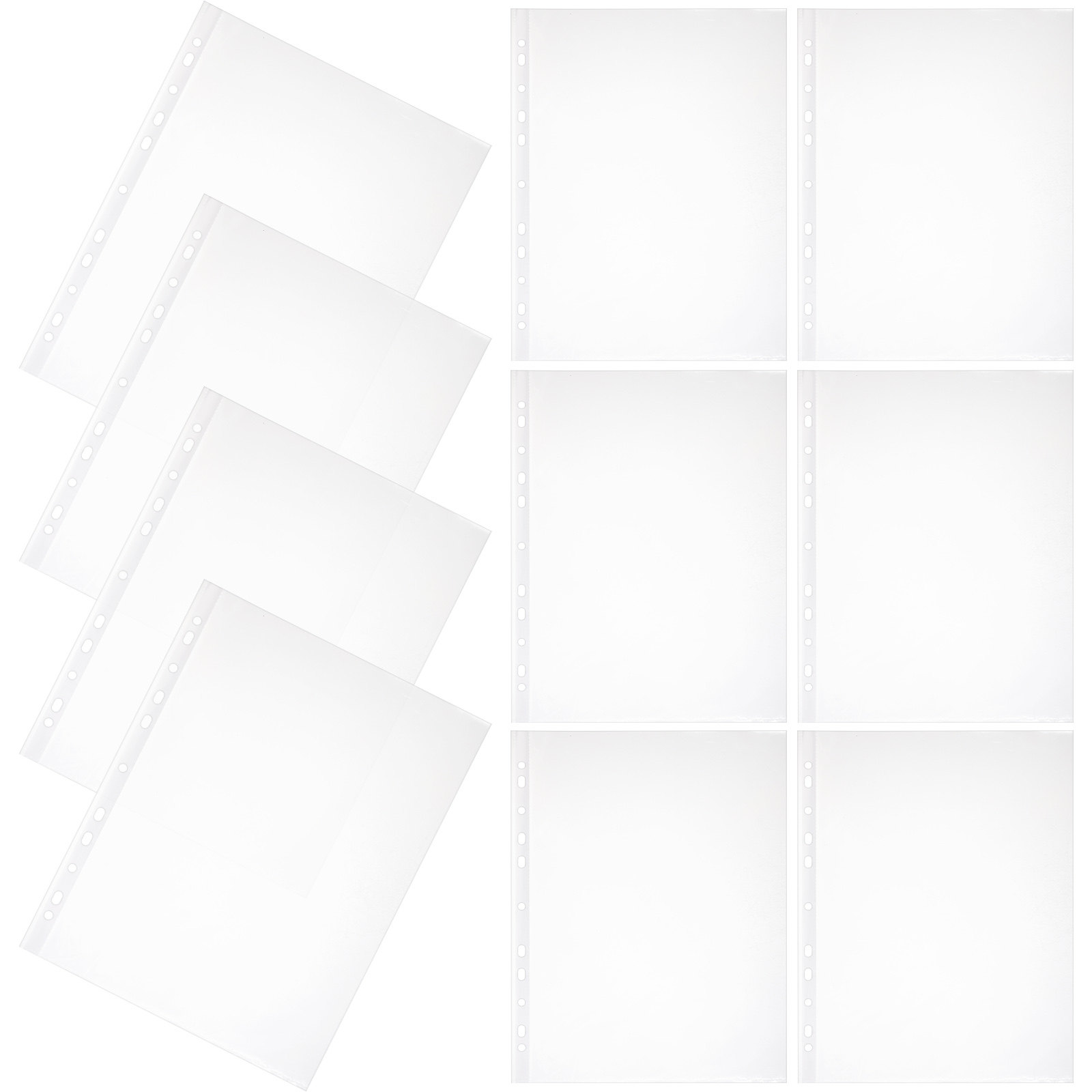100Pcs Premium PP Page Protect - Desk Setup Photo のレビューと価格