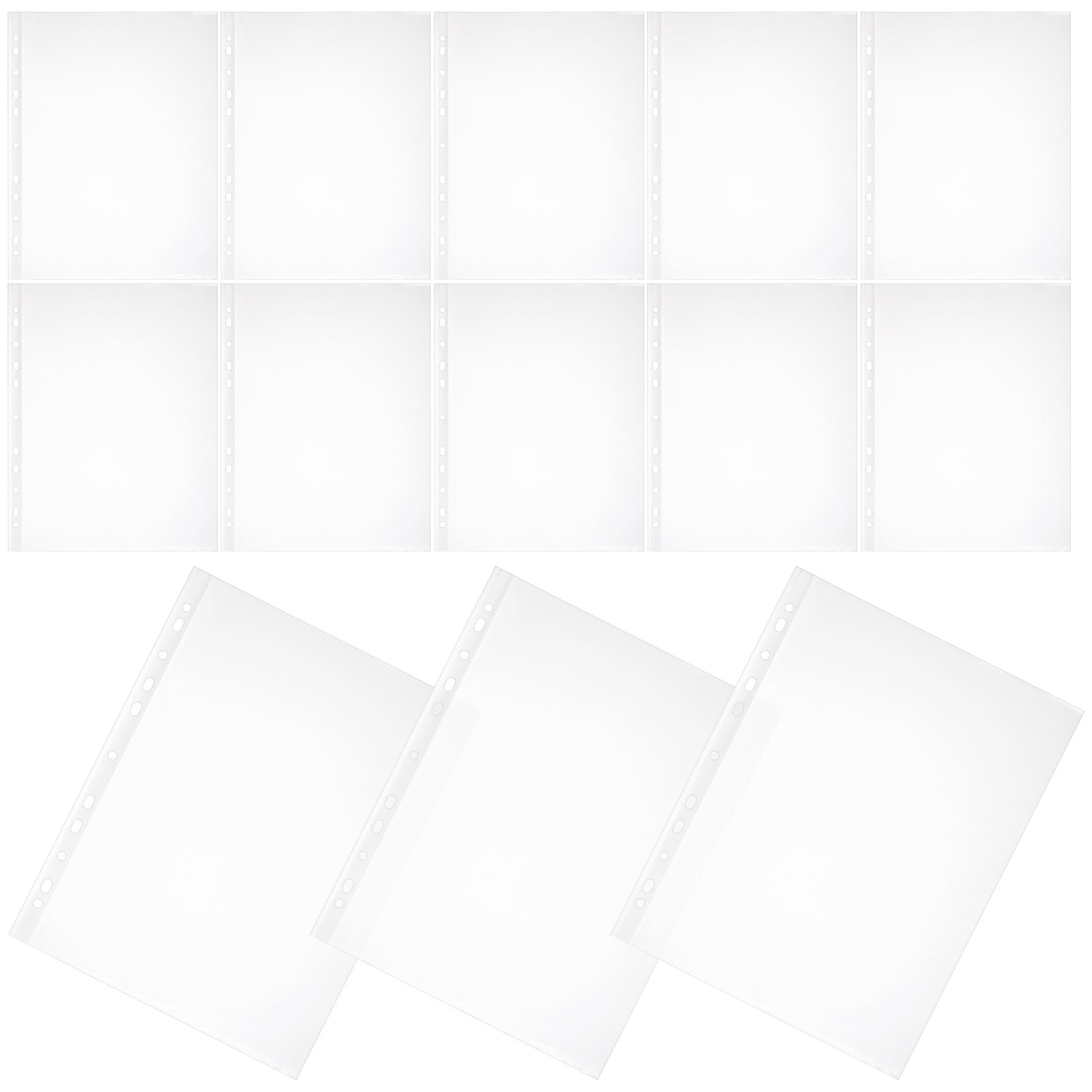 100Pcs Premium PP Page Protect - Desk Setup Photo のレビューと価格