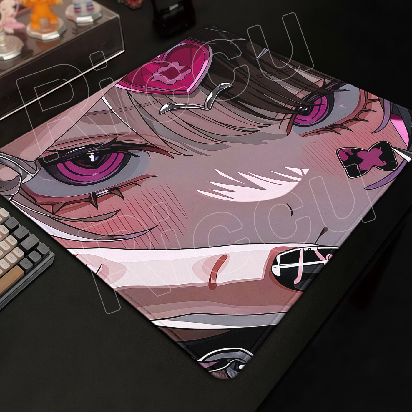 Cute Anime Girl Mouse Pad E-Sp - Desk Setup Anime のレビューと価格