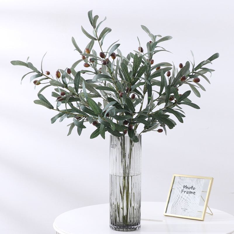 Artificial Plants Olive Green  - Desk Setup Photo のレビューと価格
