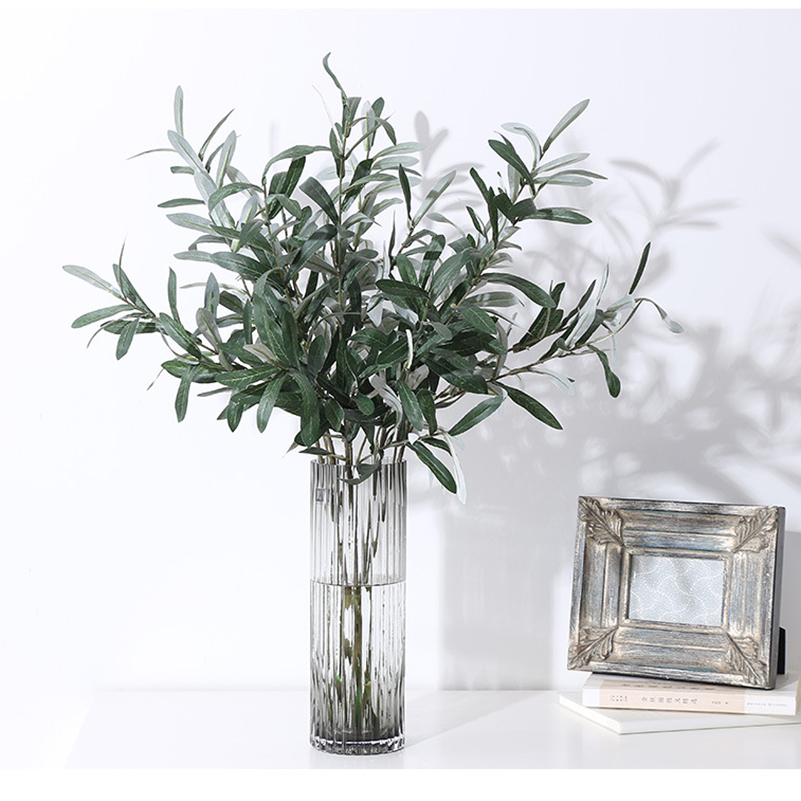 Artificial Plants Olive Green  - Desk Setup Photo のレビューと価格
