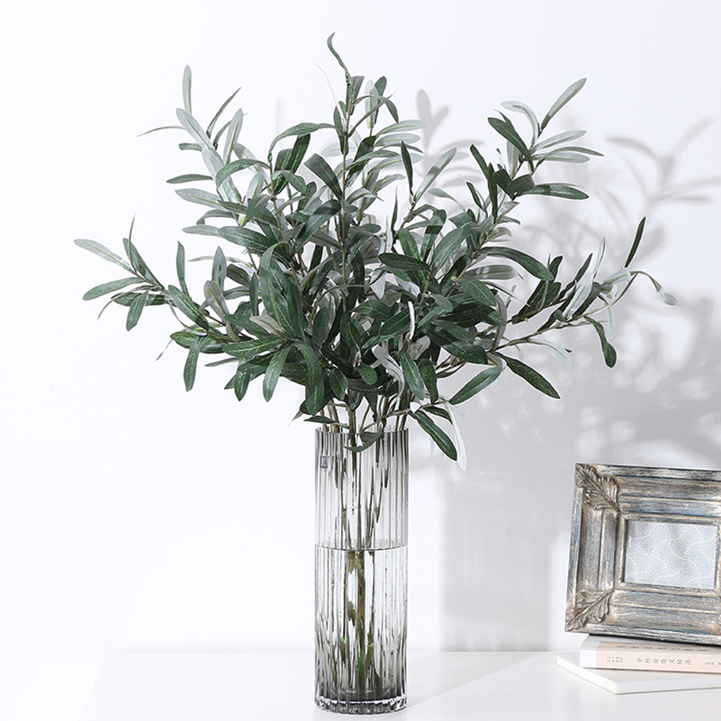 Artificial Plants Olive Green  - Desk Setup Photo のレビューと価格