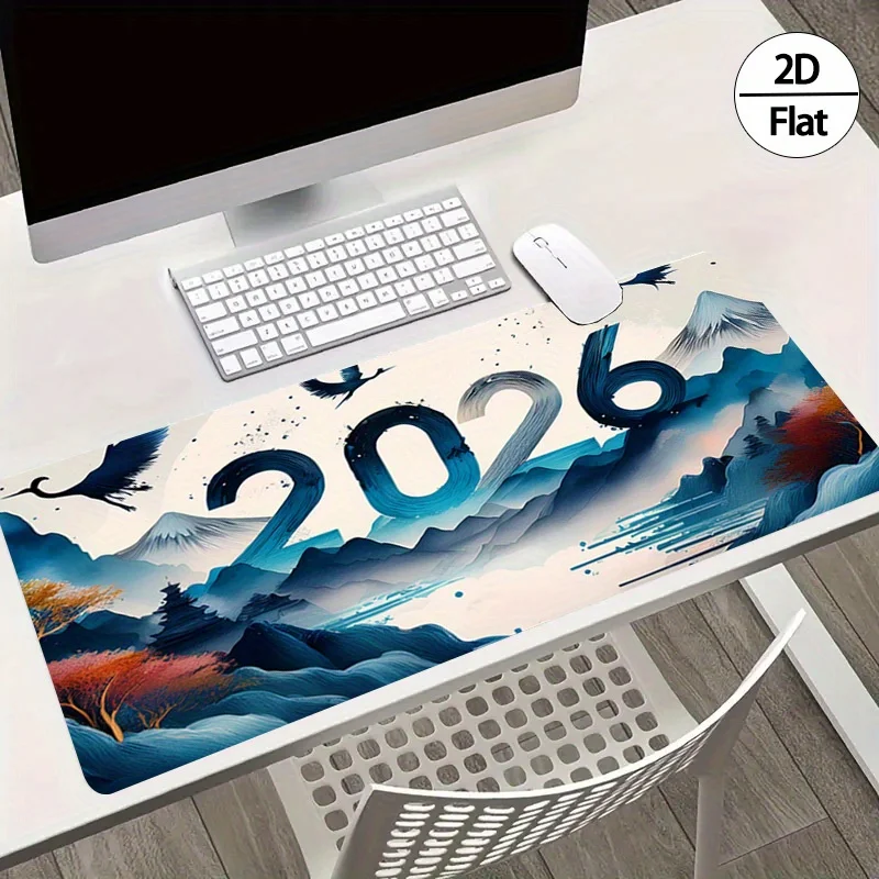 2026 New Year Ink Painting 2D  - Rubber Mat Desk のレビューと価格
