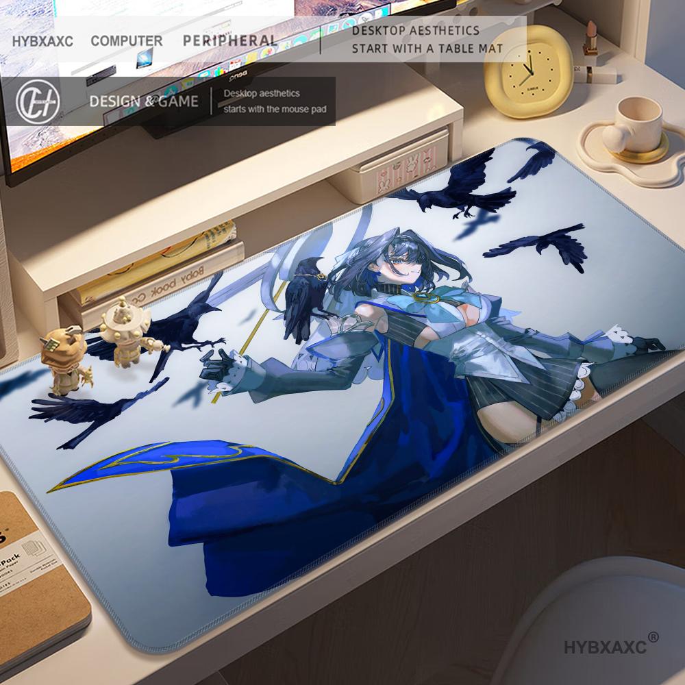 HYBXAXC Ouro Kronii Anime Holo - Desk Setup Anime のレビューと価格