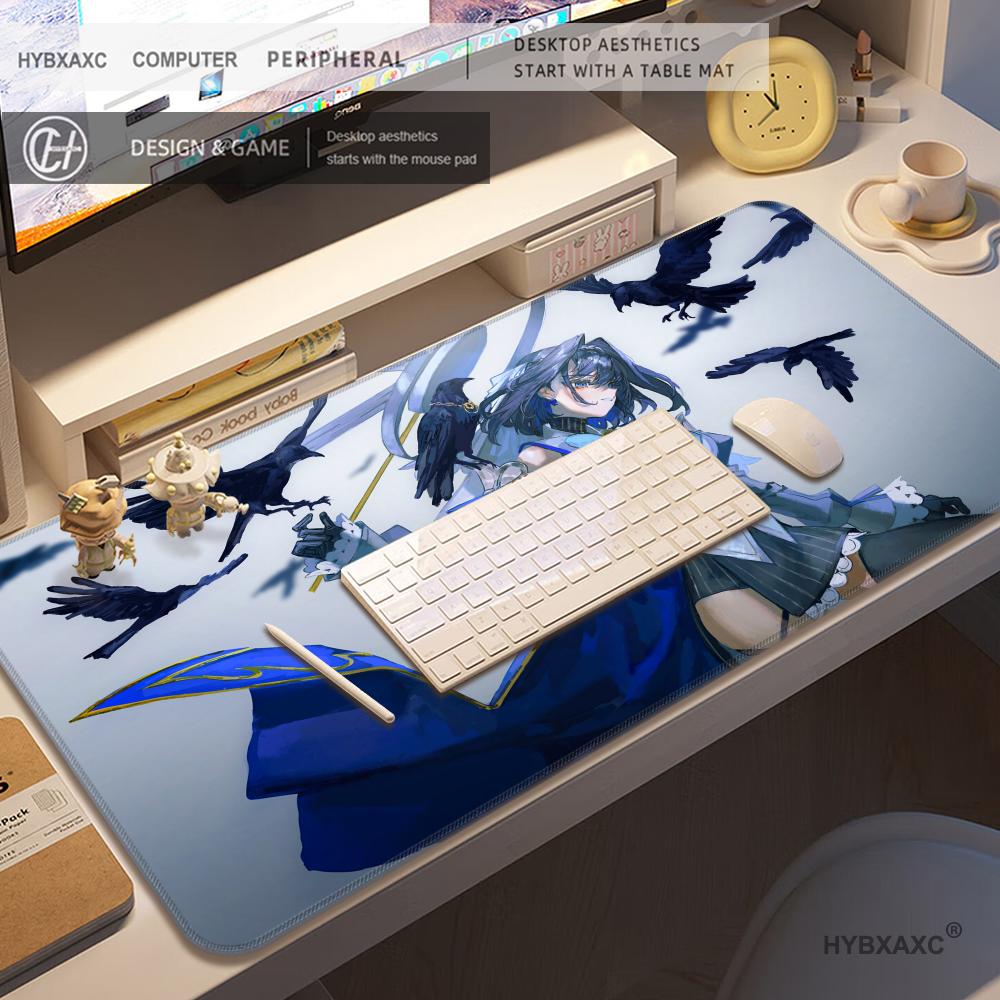 HYBXAXC Ouro Kronii Anime Holo - Desk Setup Anime のレビューと価格