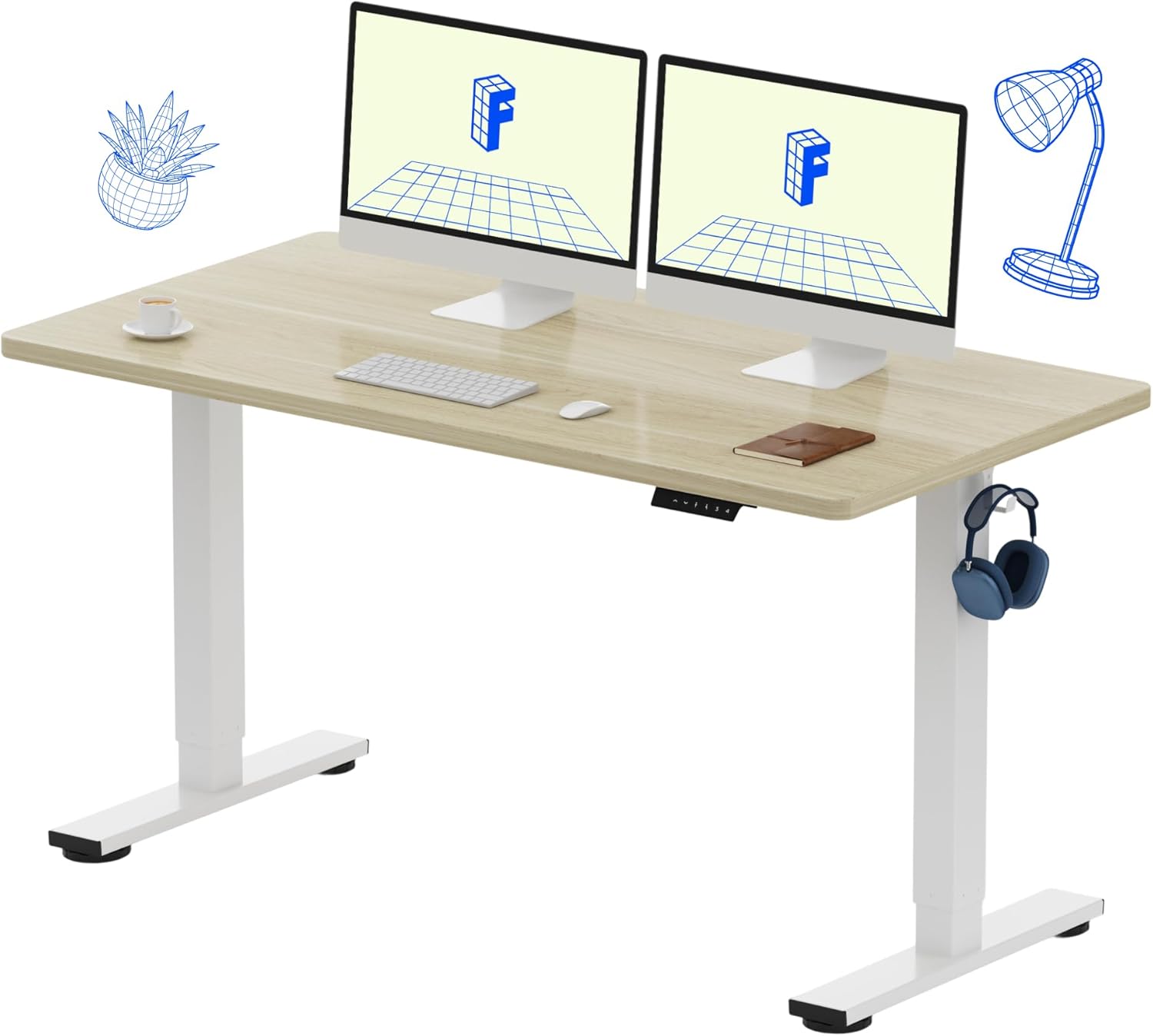 Electric Height Adjustable Sta - Desk Setup Designer のレビューと価格