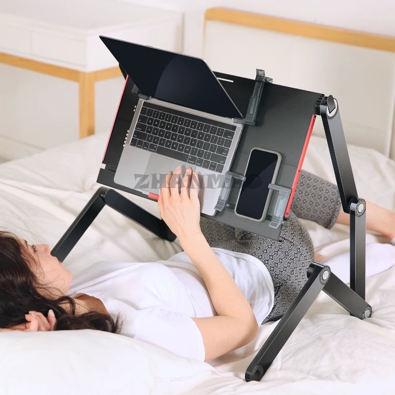 Lying Flat on The Bed, Laptop  - Desk Setup Maker のレビューと価格