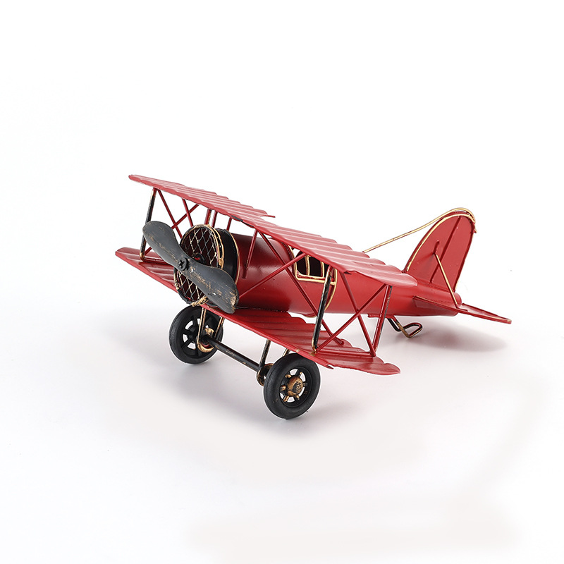 Retro Iron Metal Aircraft Mode - Desk Setup Photo のレビューと価格