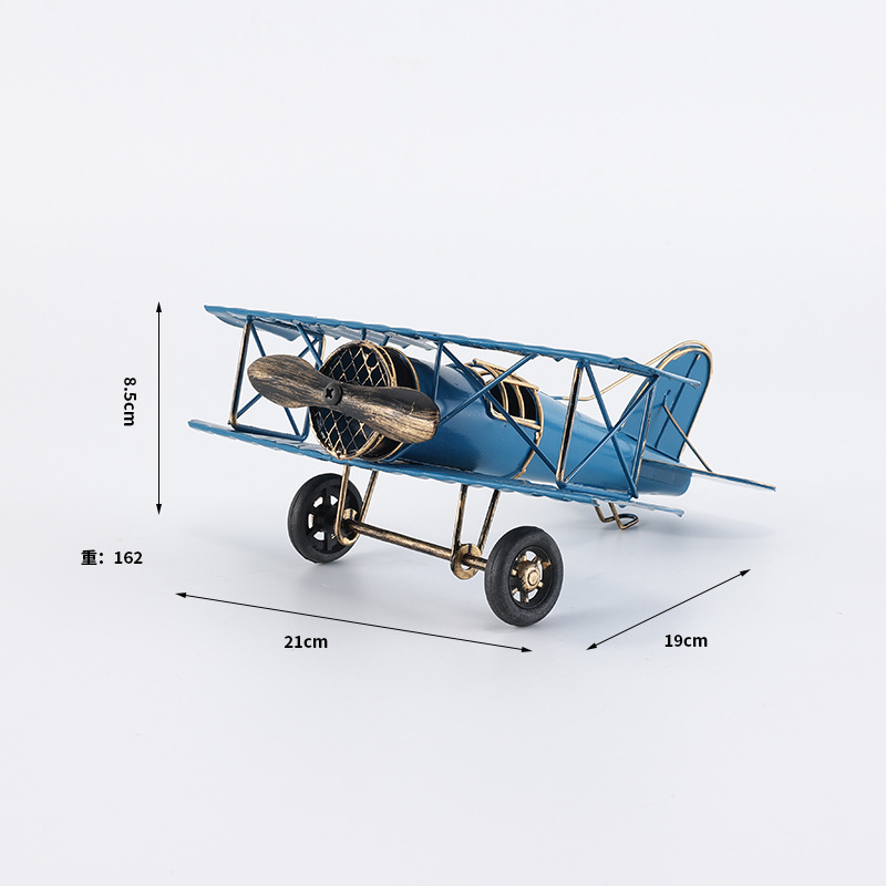 Retro Iron Metal Aircraft Mode - Desk Setup Photo のレビューと価格