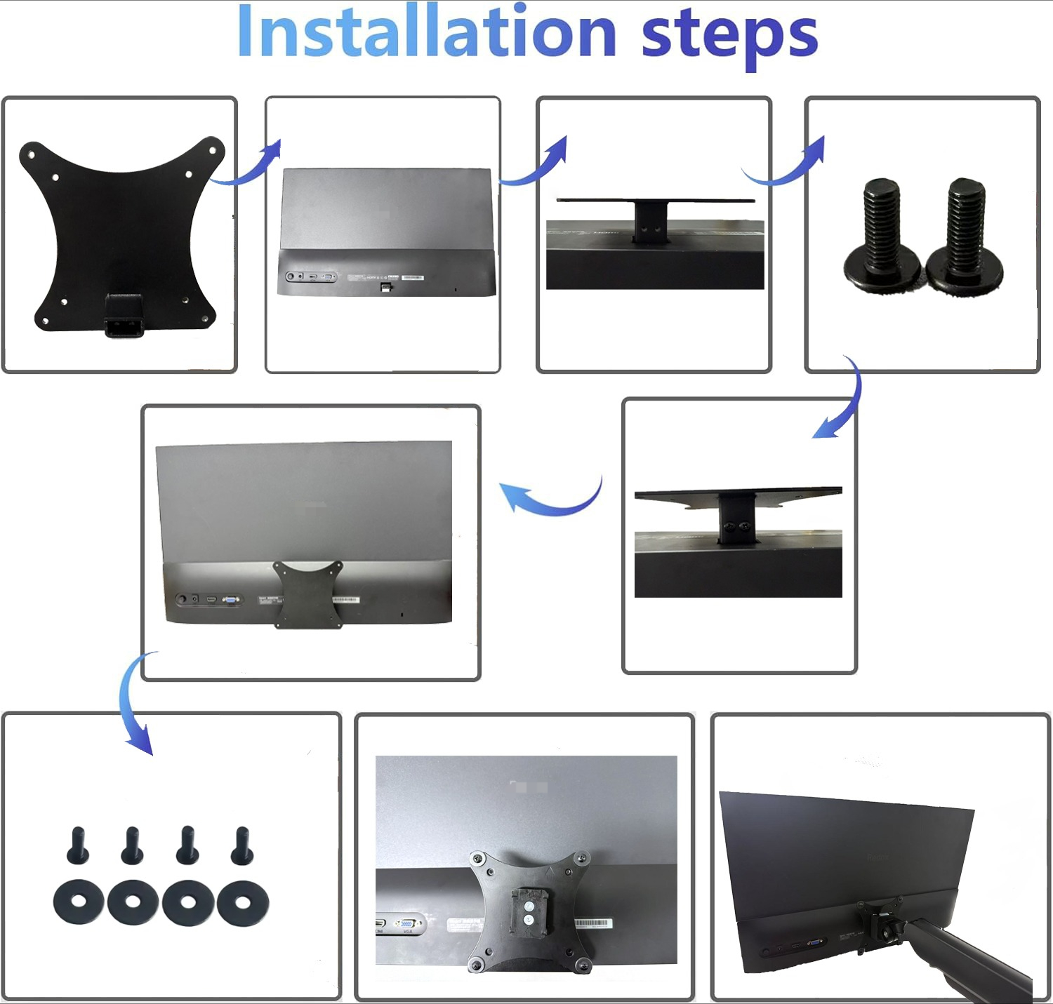 NEW VESA Adapter for Xiaomi Mi - Desk Setup Monitor Arm のレビューと価格