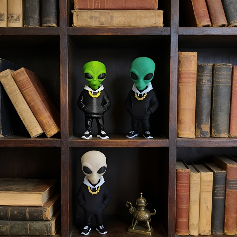 1 Piece Green Alien Figure wit - Desk Setup Home Office のレビューと価格