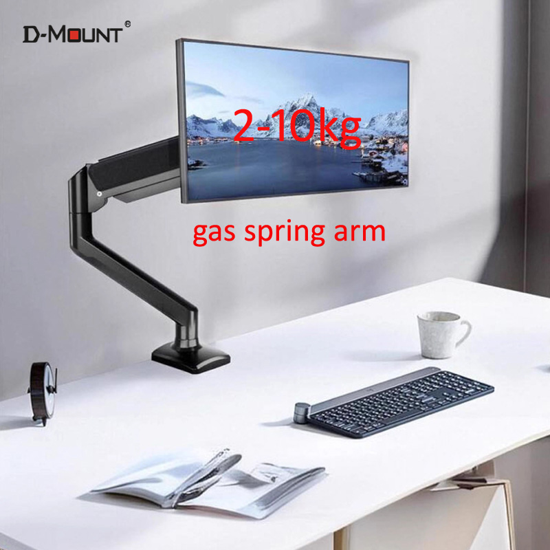 D-MOUNT D80 metal alumin 2-10K - Desk Setup Monitor Arm のレビューと価格