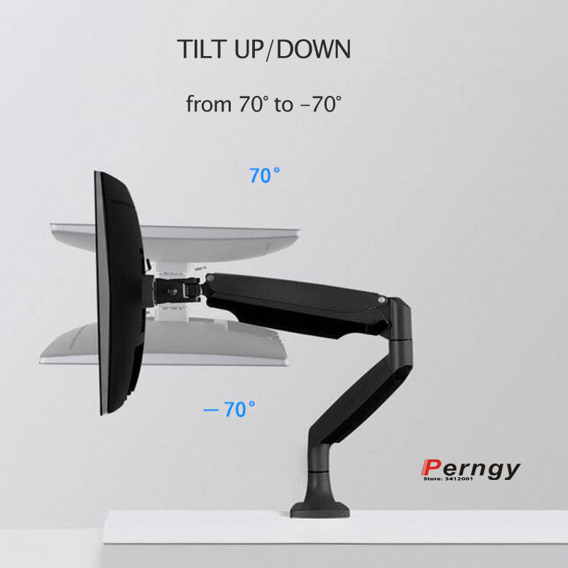 D-MOUNT D80 metal alumin 2-10K - Desk Setup Monitor Arm のレビューと価格
