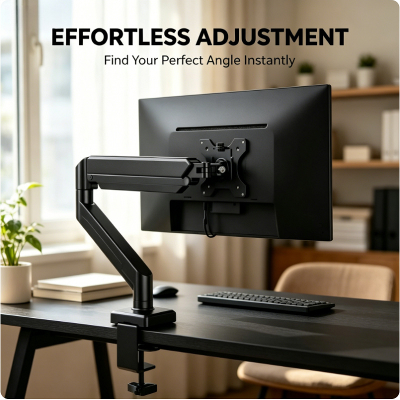 14-32 Inch Single Monitor Moun - Desk Setup Monitor Arm のレビューと価格