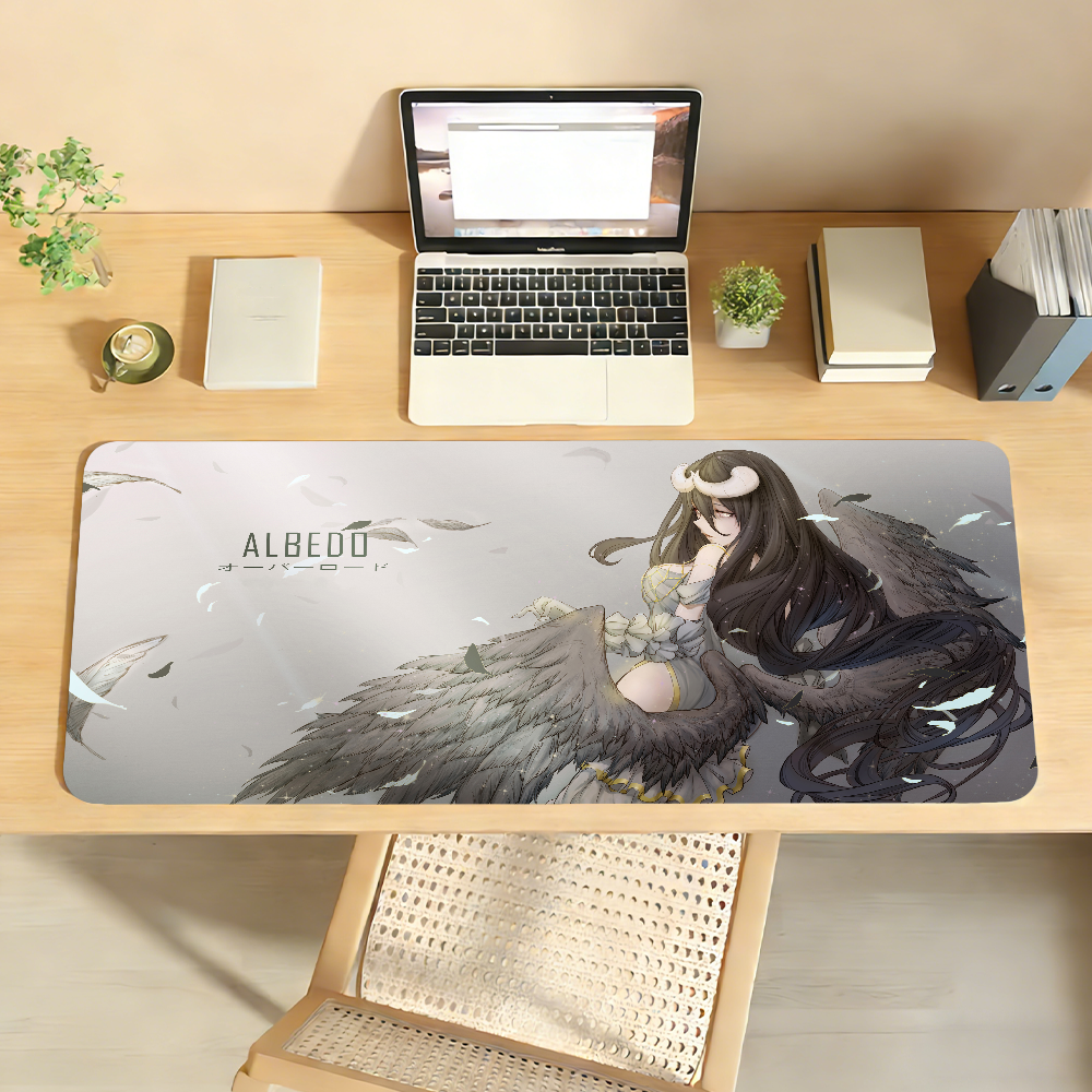 Anime O-OverlordS Albedo Mouse - Desk Setup Anime のレビューと価格