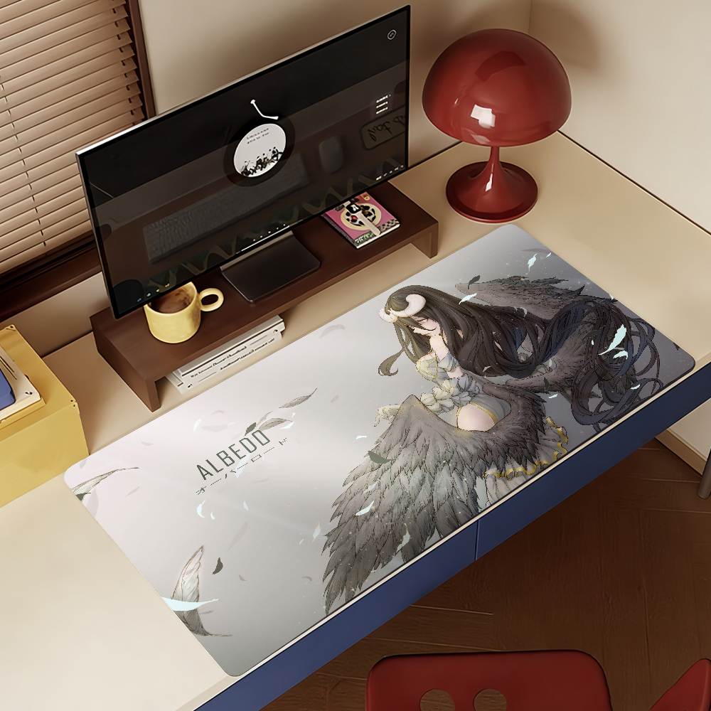 Anime O-OverlordS Albedo Mouse - Desk Setup Anime のレビューと価格