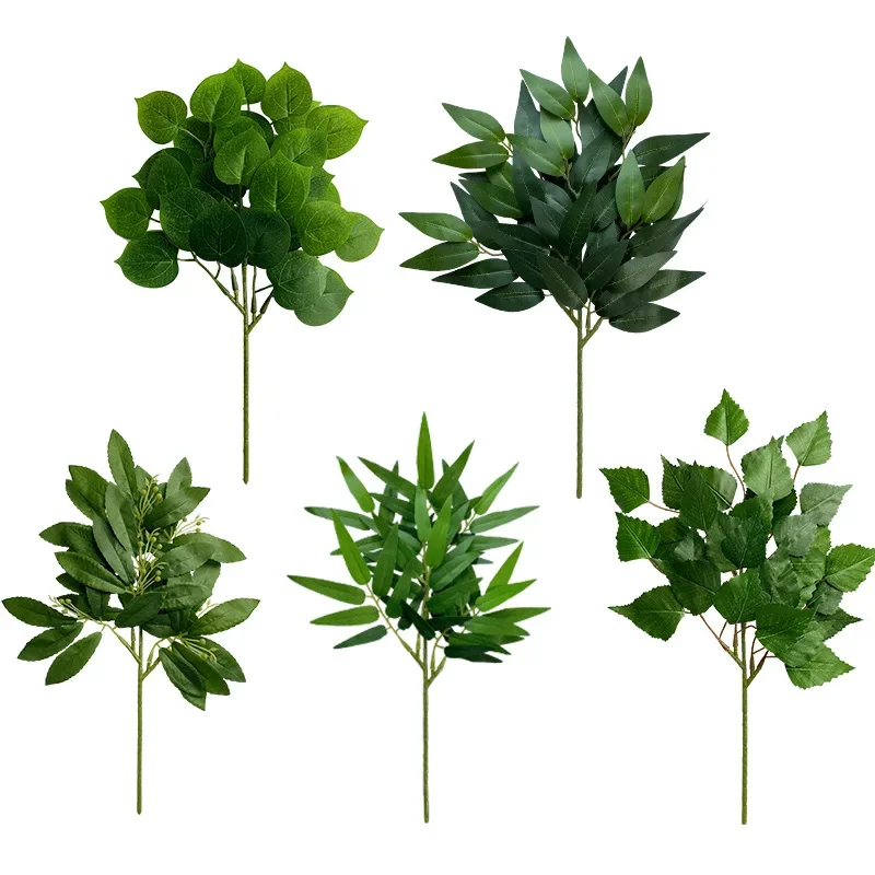 Simulated Apple Leaf Table Flo - Desk Setup Plants のレビューと価格