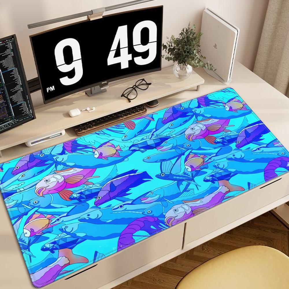 HD Printing Fish Rubber Mouse  - Desk Setup Anime のレビューと価格